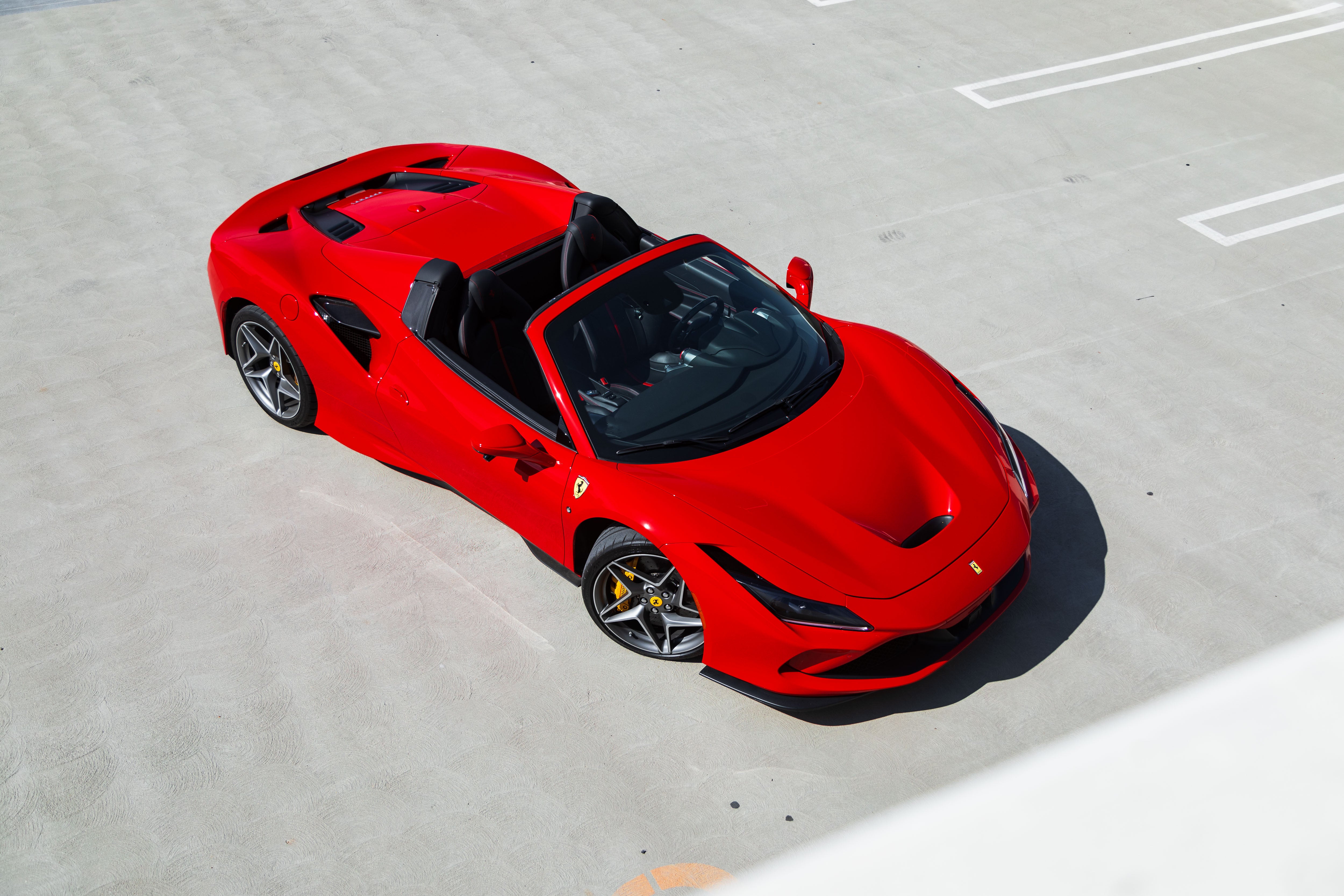 Red Ferrari  F8