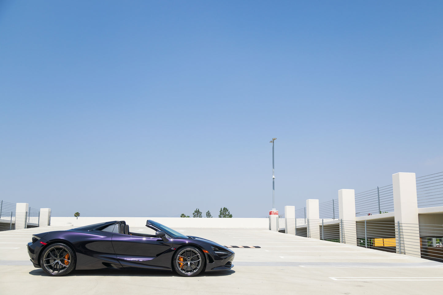 Purple McLaren 720S