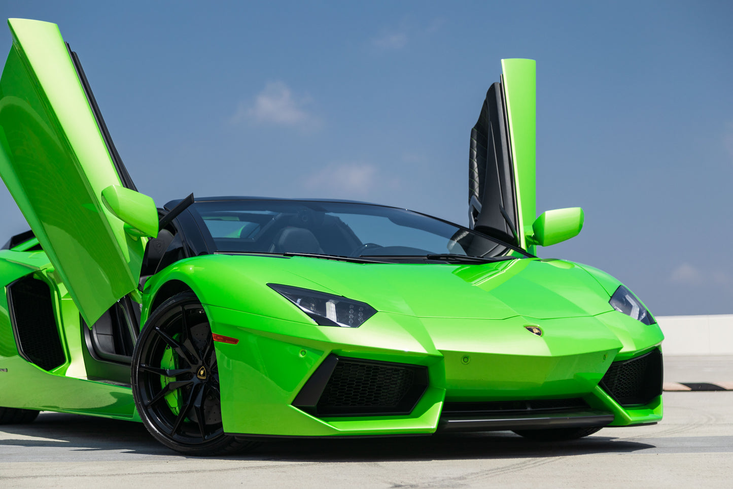 Lamborghini Green Aventador