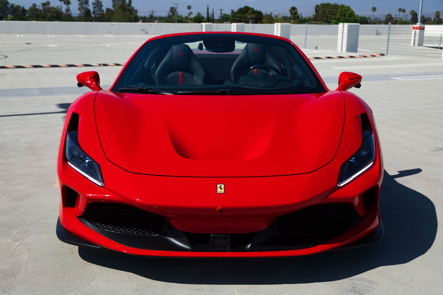 Red Ferrari  F8