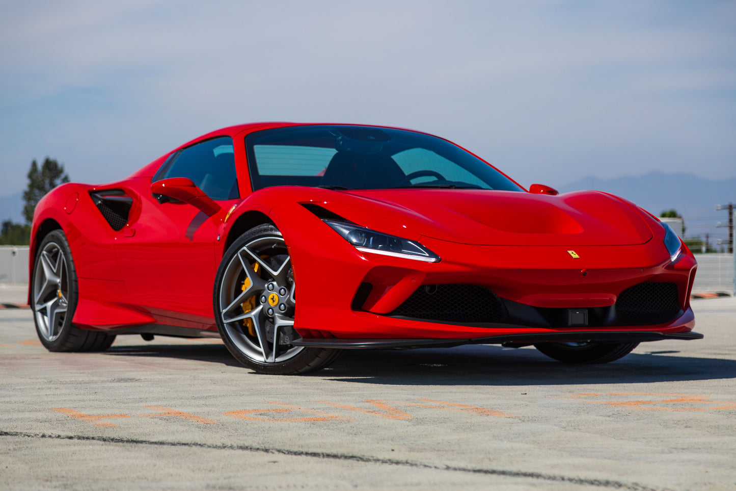 Red Ferrari  F8