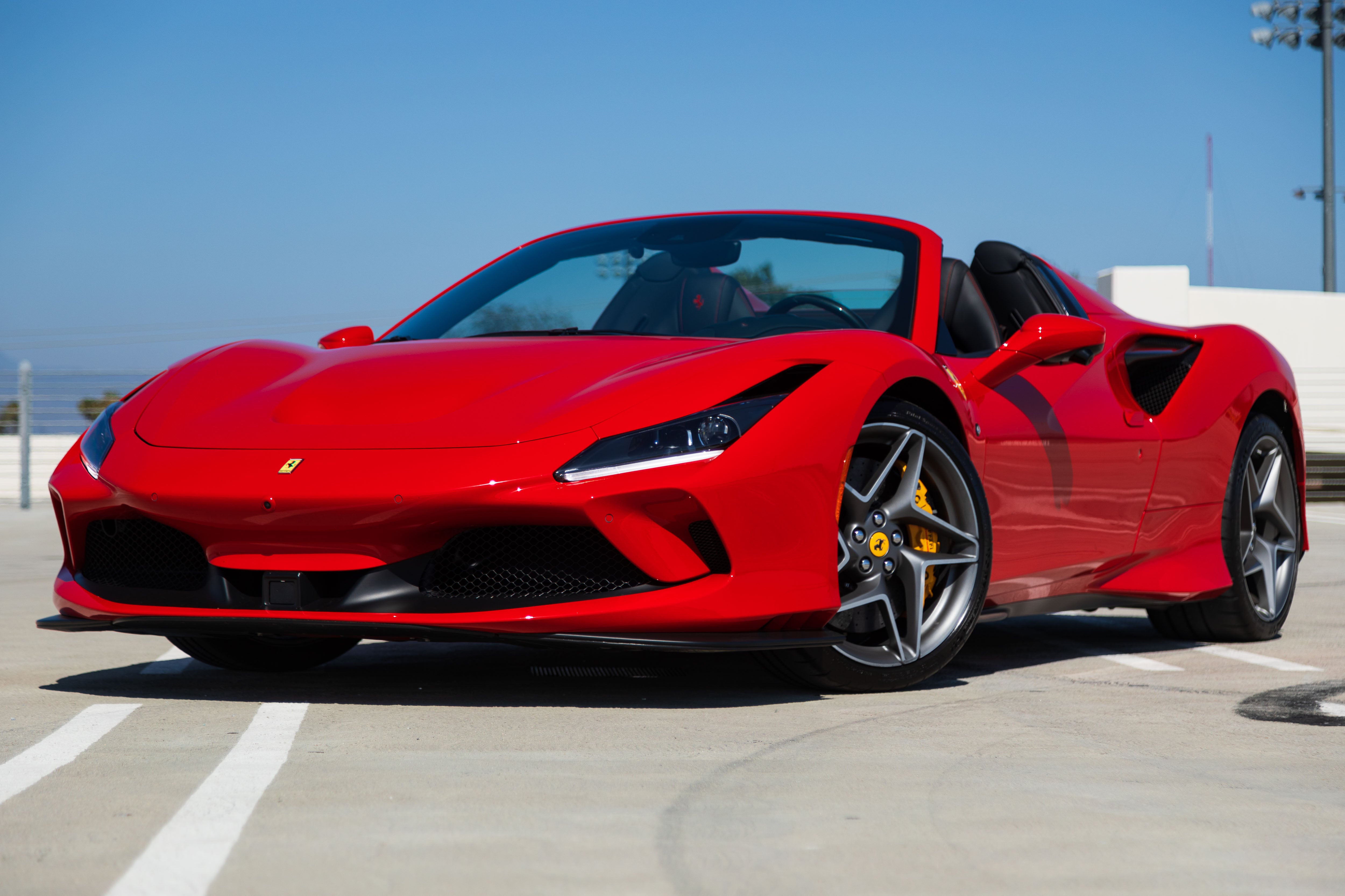 Red Ferrari  F8