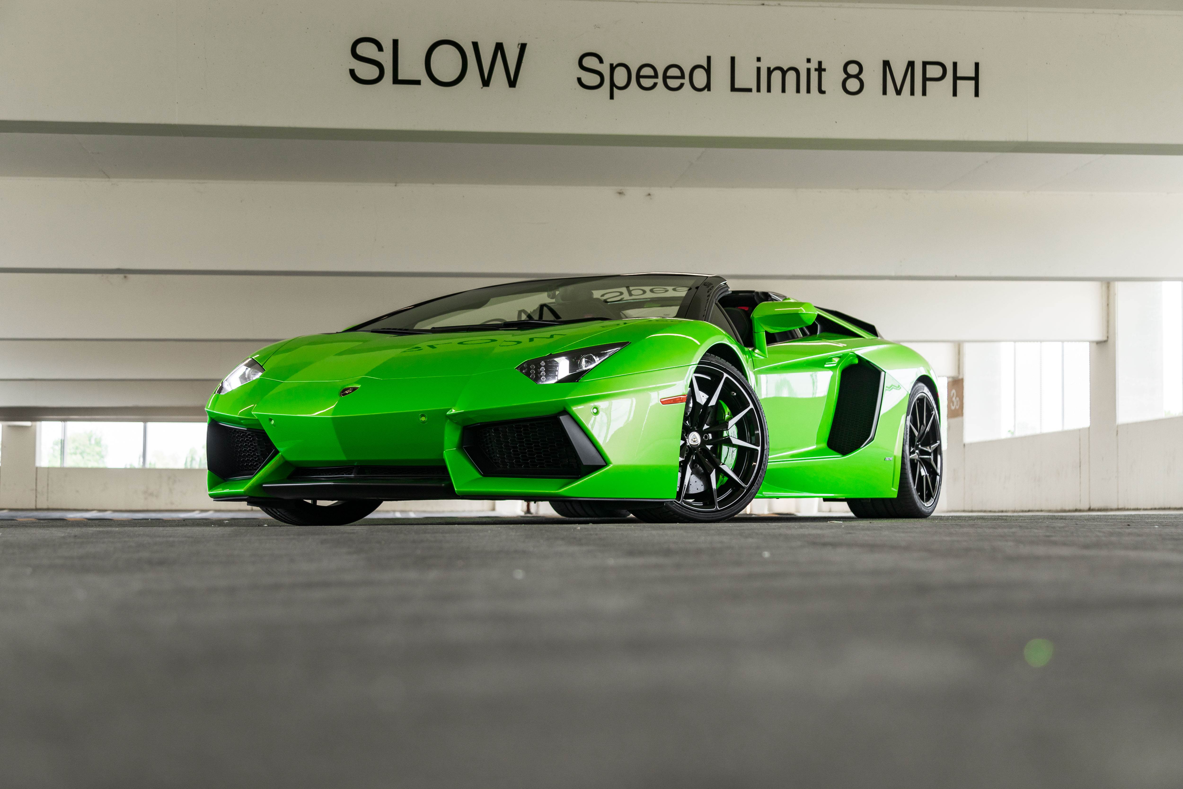 Lamborghini Green Aventador