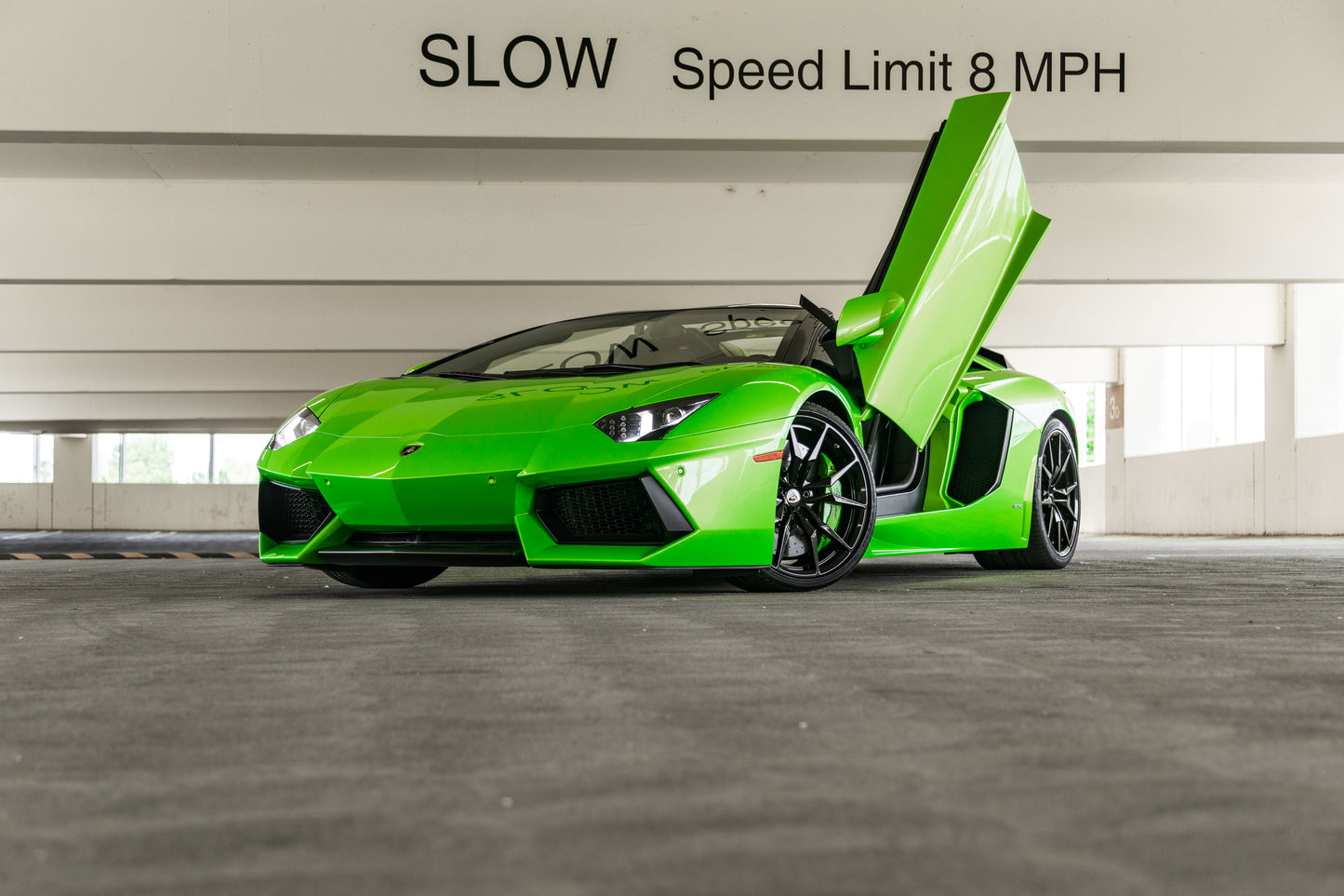 Lamborghini Green Aventador